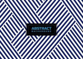 Abstract blue striped line pattern on white background and texture. vector