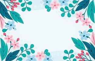 Flowers Background Design vector