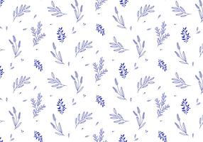 Vector Plant Pattern